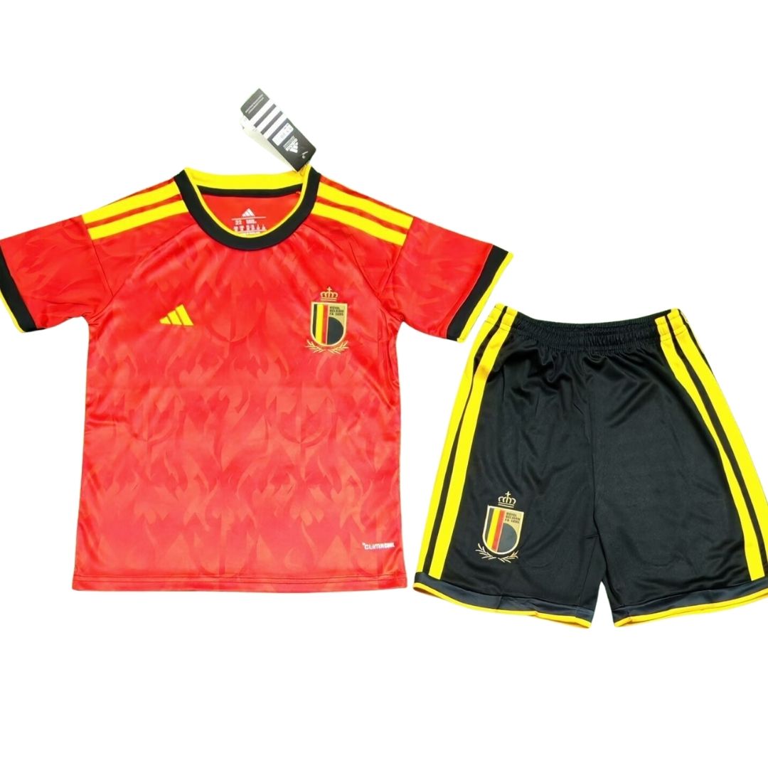 Belgium Home Kid's Soccer Kit (Jersey+Shorts) 2026