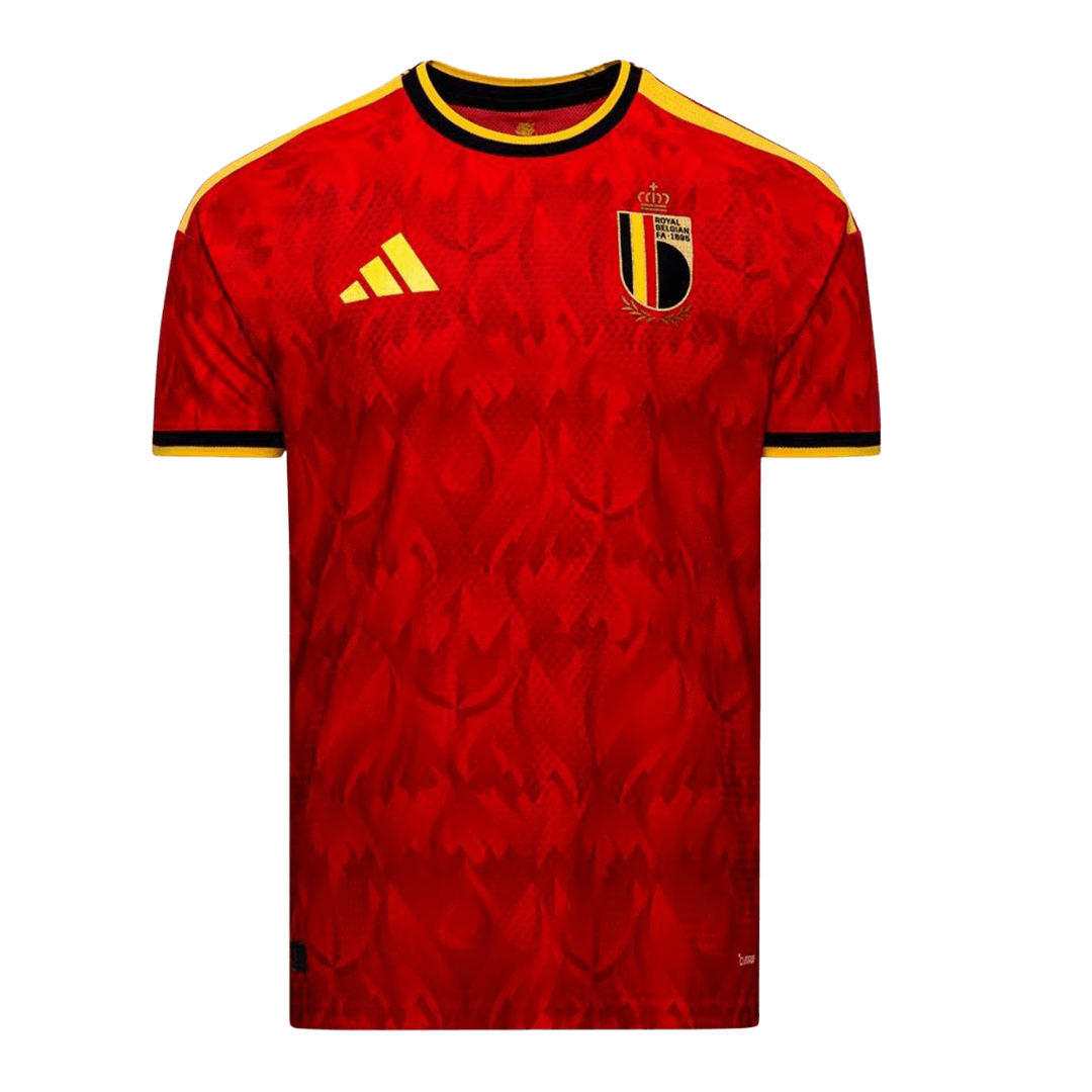 Maillot domicile de l'équipe de Belgique (version joueur) pour la Coupe du Monde 2026