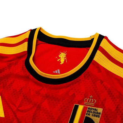 Maillot domicile de l'équipe de Belgique (version joueur) pour la Coupe du Monde 2026