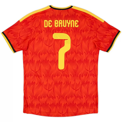 De Bruyne #7 Belgium Player Version Home Jersey 2026 World Cup