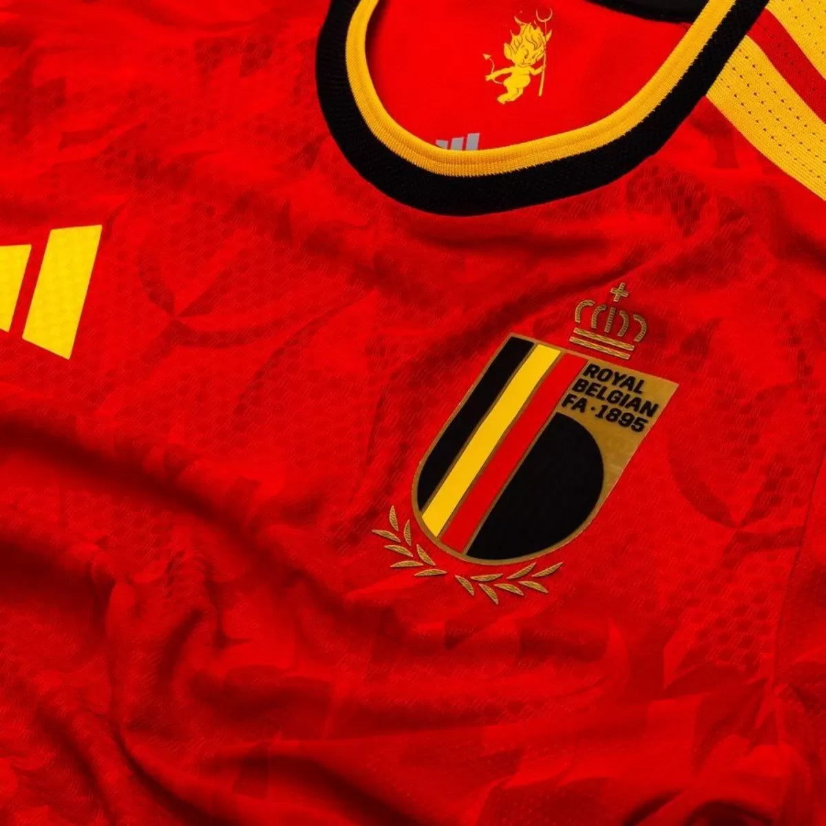 Maillot domicile de l'équipe de Belgique (version joueur) pour la Coupe du Monde 2026