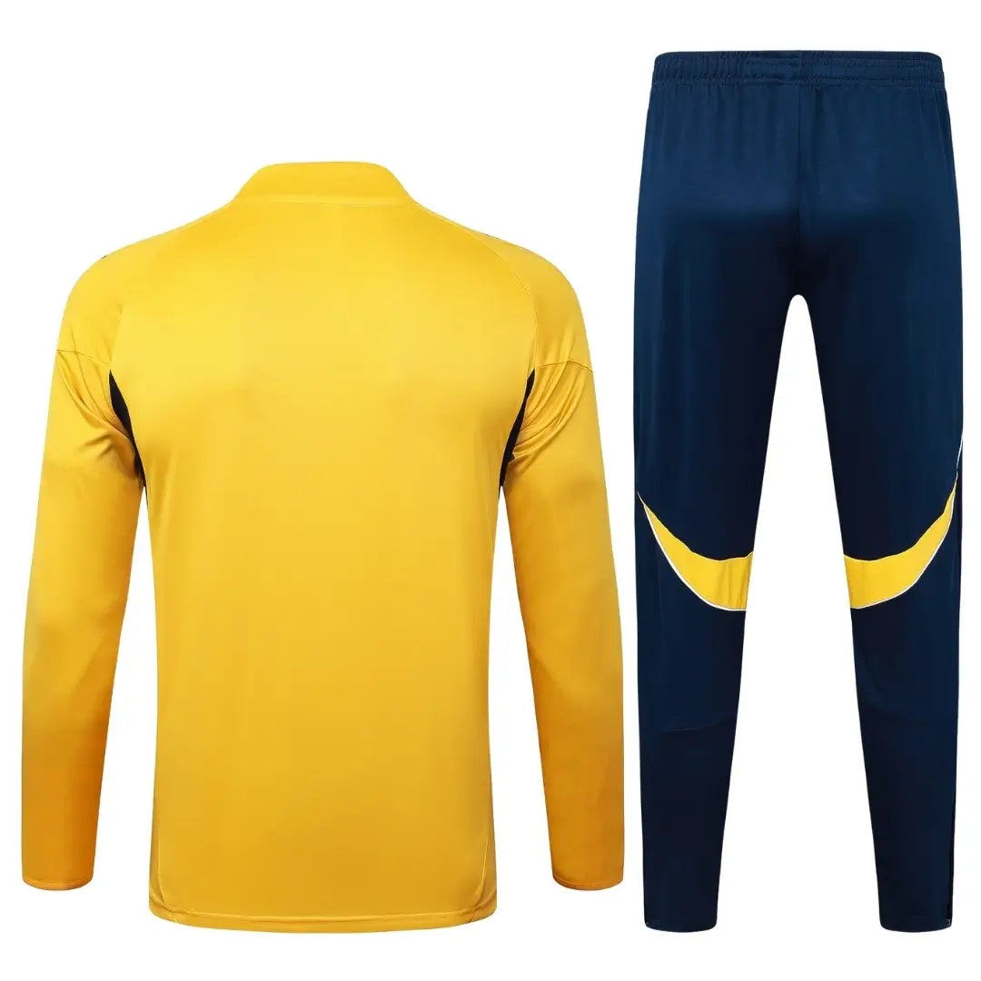 Boca Juniors 1/4 Zip Tracksuit 2025/26 Yellow