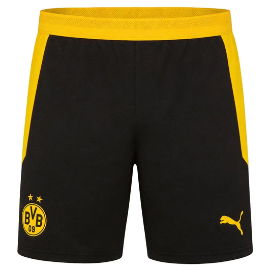 Pantalones cortos de fútbol del Borussia Dortmund para la temporada 2025/26