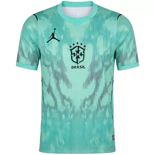 Maillot de gardien de but brésilien Coupe du Monde 2026