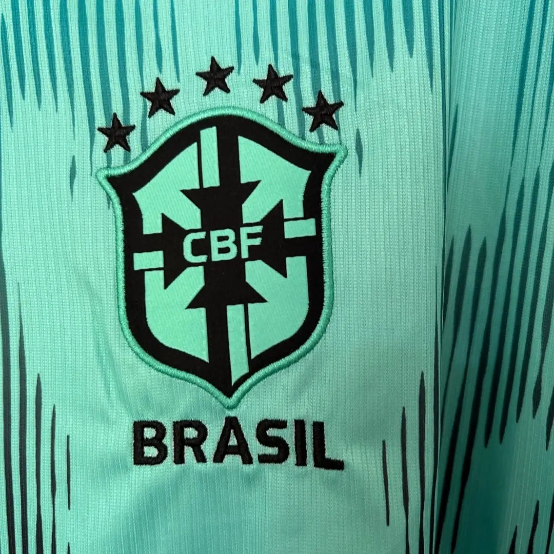 Camiseta de portero de fútbol de Brasil Copa del Mundo 2026