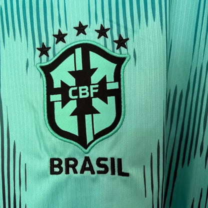 Camiseta de portero de fútbol de Brasil Copa del Mundo 2026