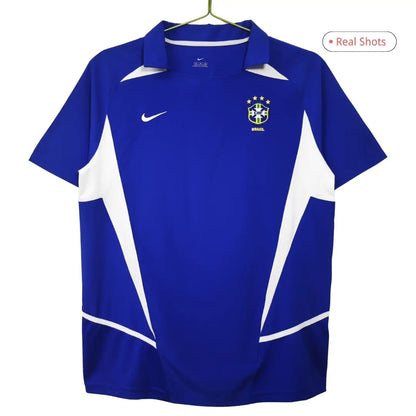 Brazil 2002/03 Away Retro Football Jersey
