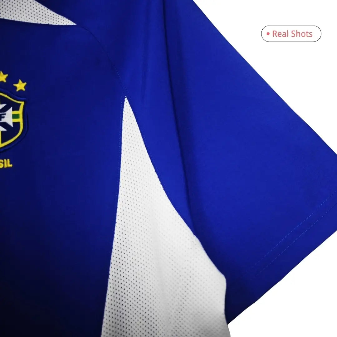 Brazil 2002/03 Away Retro Football Jersey