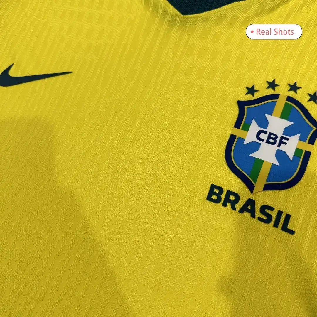 Brazil Player Version Home Soccer Jersey 2026 World Cup