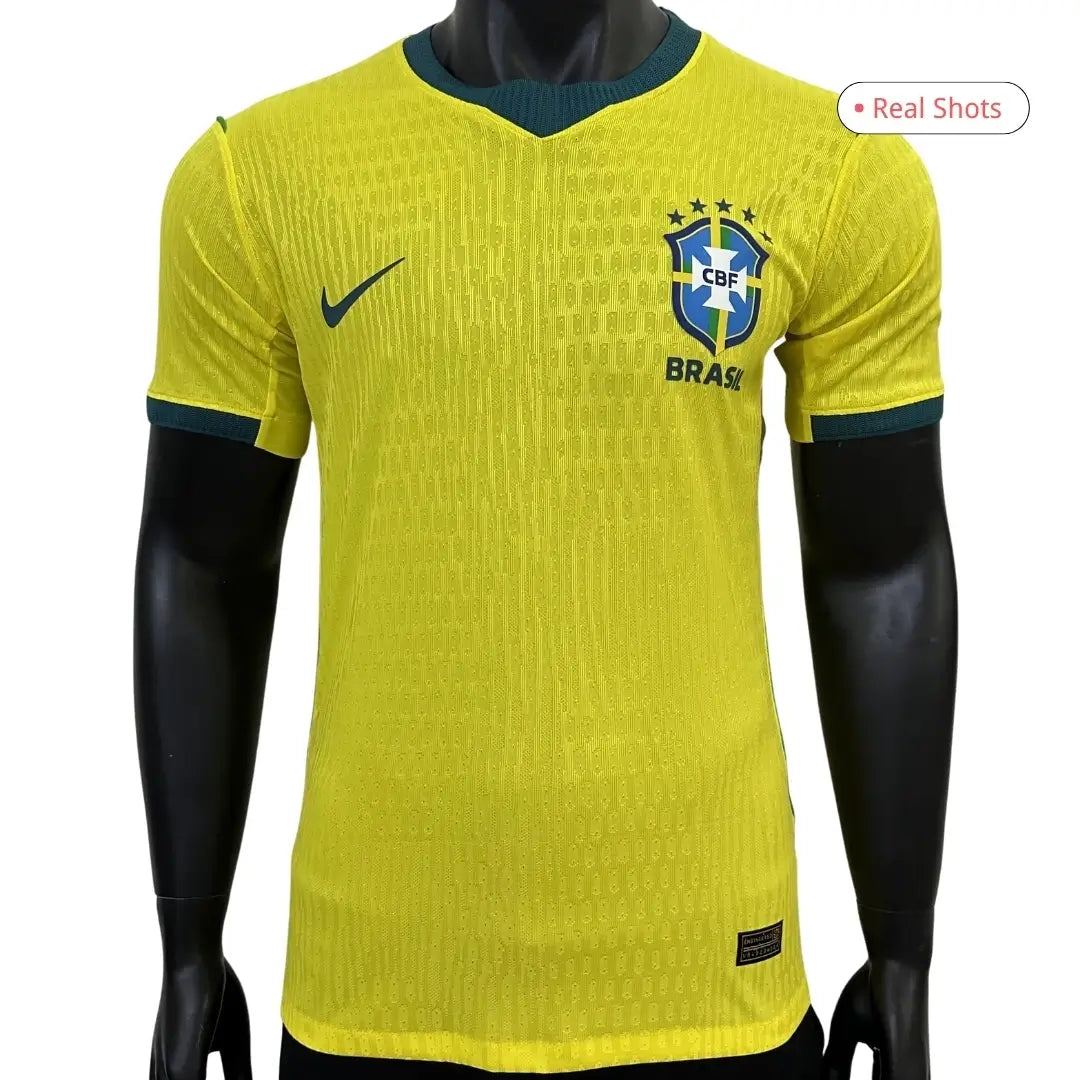 Brazil Player Version Home Soccer Jersey 2026 World Cup