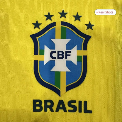 Brazil Player Version Home Soccer Jersey 2026 World Cup