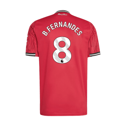 Camiseta de fútbol local del Manchester United 2025/26 de B. FERNANDES #8
