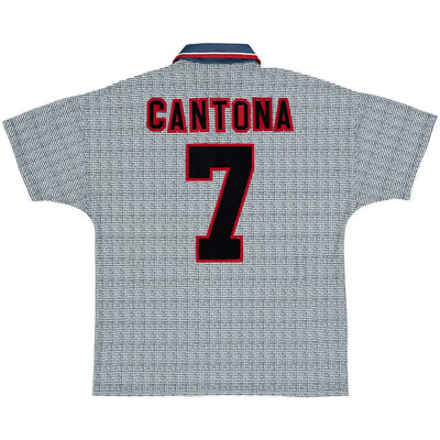 CANTONA #7 Manchester United 1995/96 Third Away Retro Soccer Jersey