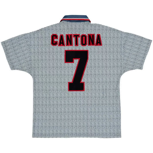 CANTONA #7 Manchester United 1995/96 Tercera Equipación Retro Camiseta de Fútbol