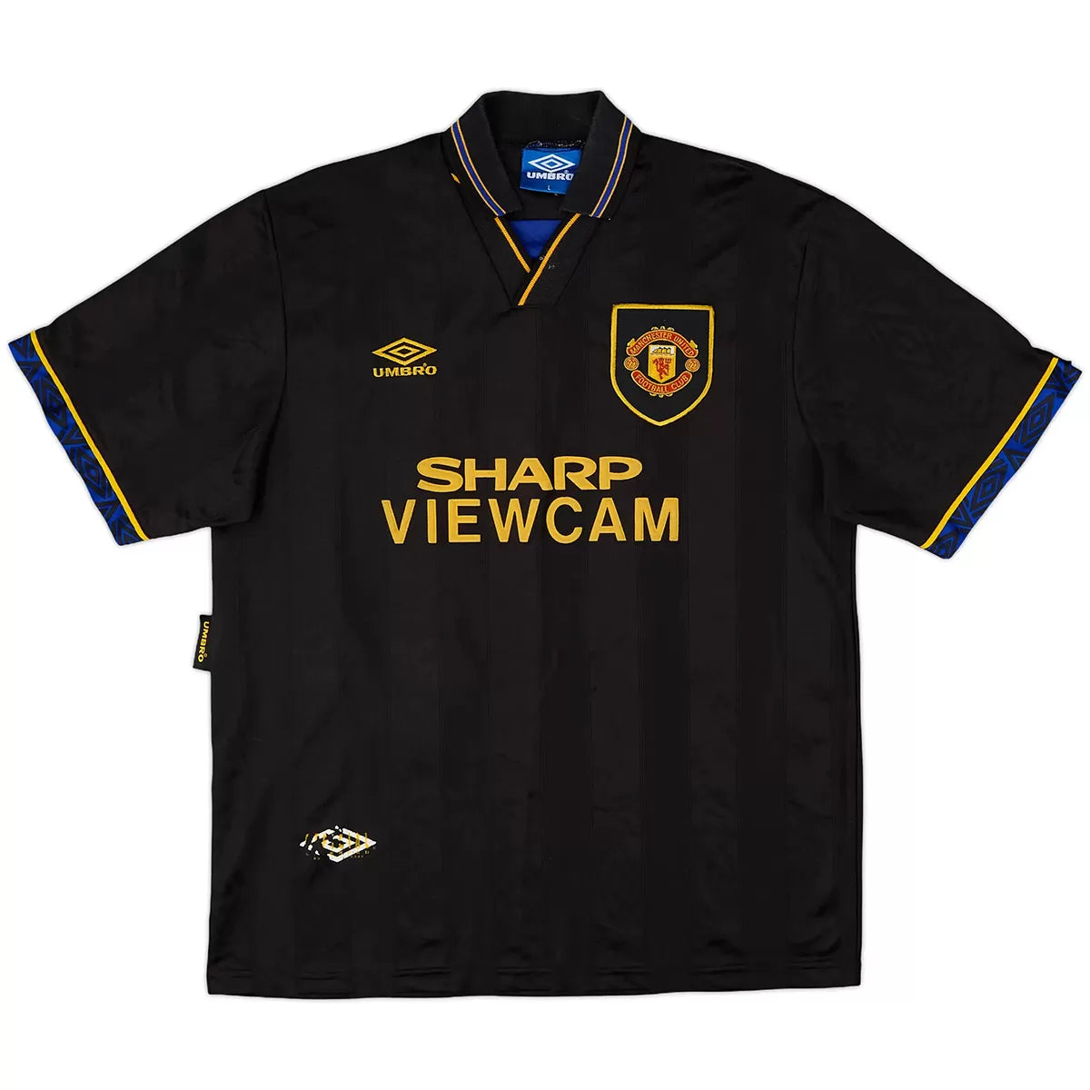 CANTONA #7 Manchester United 1993/95 Away Retro Soccer Jersey