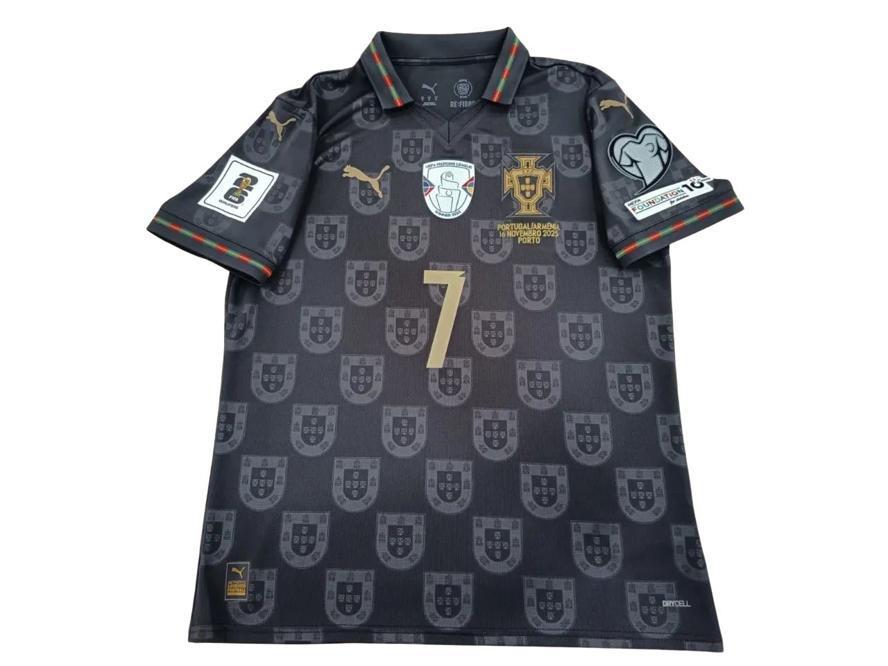 RONALDO #7 Portugal Edición Especial Pantera Negra Jersey Mundial 2026