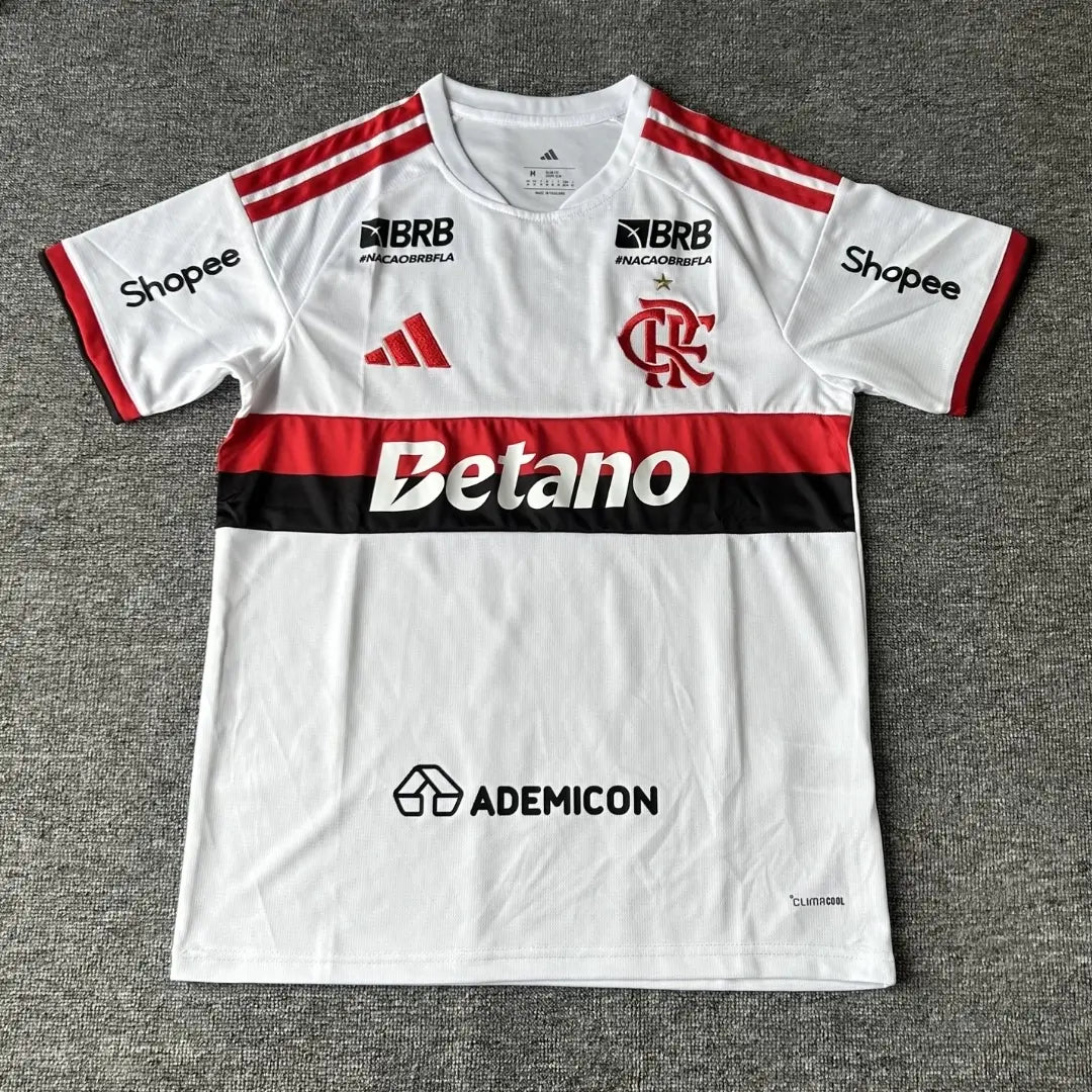 CR Flamengo Away Soccer Jersey 2026/27 with Sponser