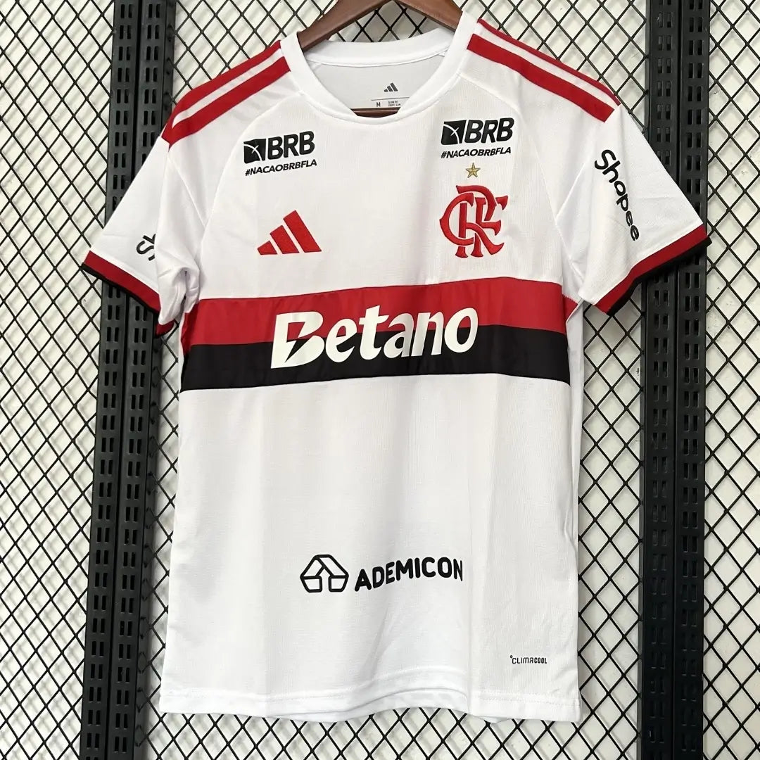CR Flamengo Away Soccer Jersey 2026/27 with Sponser