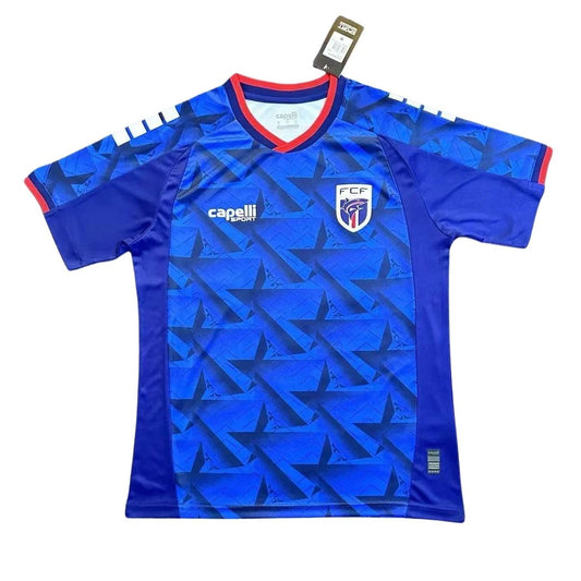 Camiseta de fútbol local de Cabo Verde para la Copa Mundial 2026