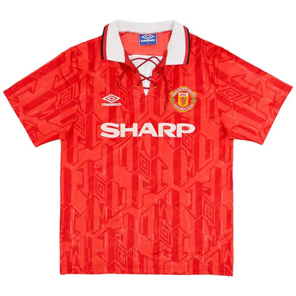 Cantona #7 Retro Manchester United 1992/94 Home Jersey