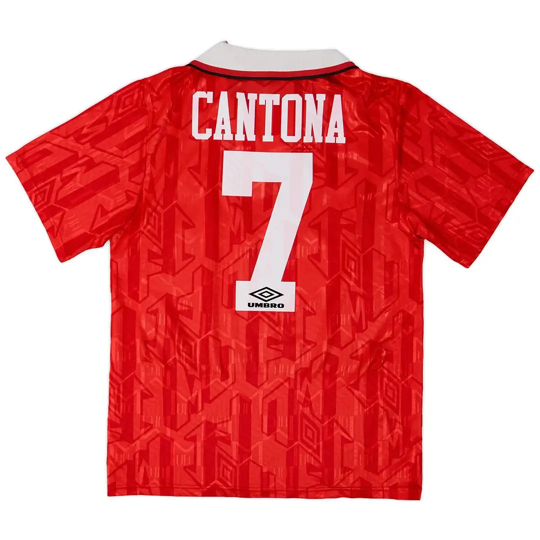 Cantona #7 Retro Manchester United 1992/94 Home Jersey