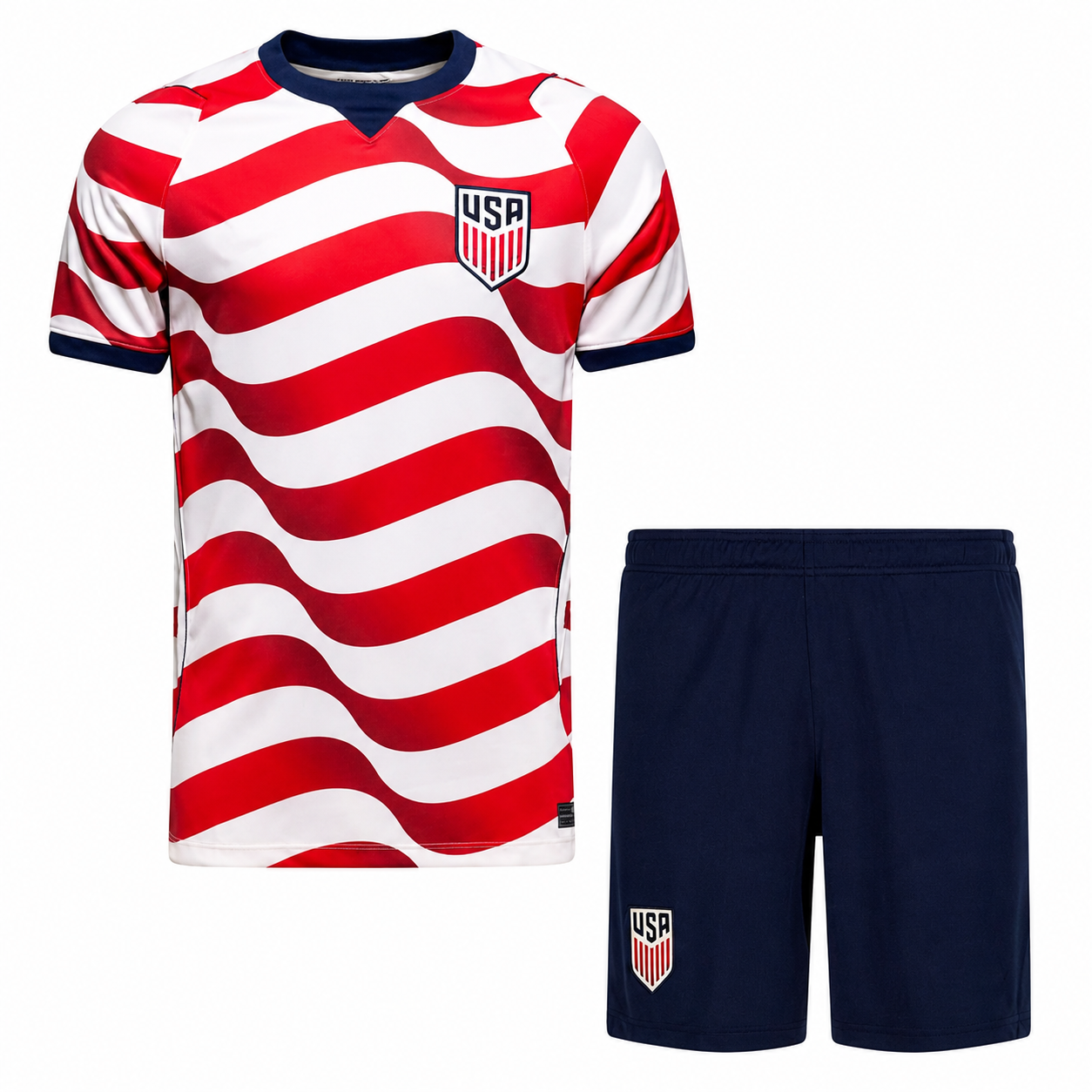 USA Home Soccer Jersey Kit 2026 World Cup Without Logo