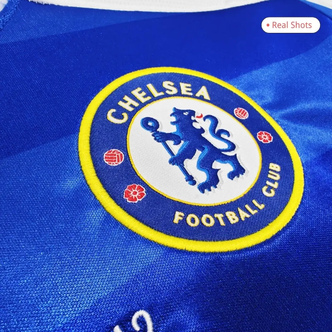 Retro Chelsea 2011/12 Home Long Sleeve Soccer Jersey - UCL