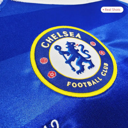 Retro Chelsea 2011/12 Home Long Sleeve Soccer Jersey - UCL
