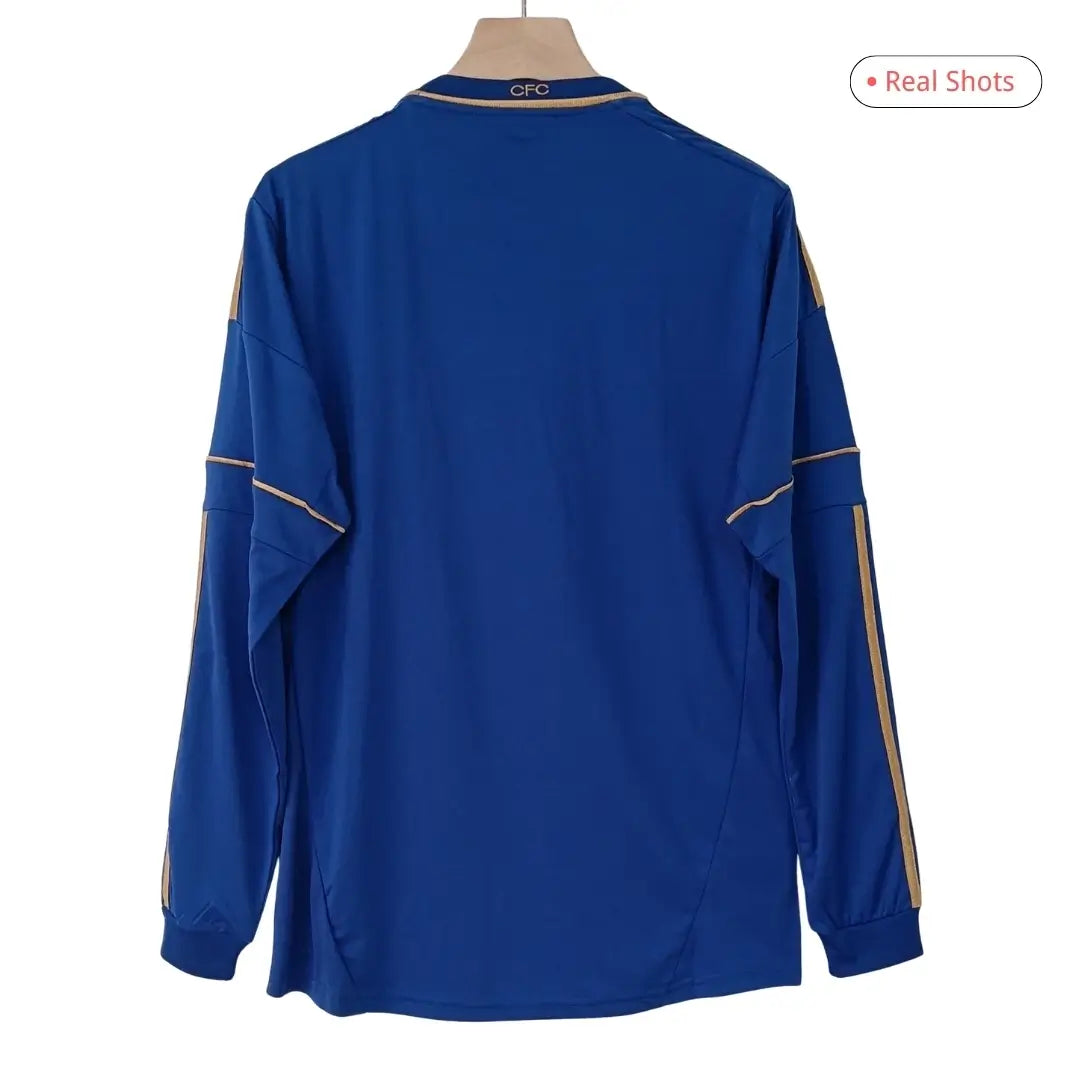 Chelsea 2012/13 Home Retro Long Sleeve Soccer Jersey