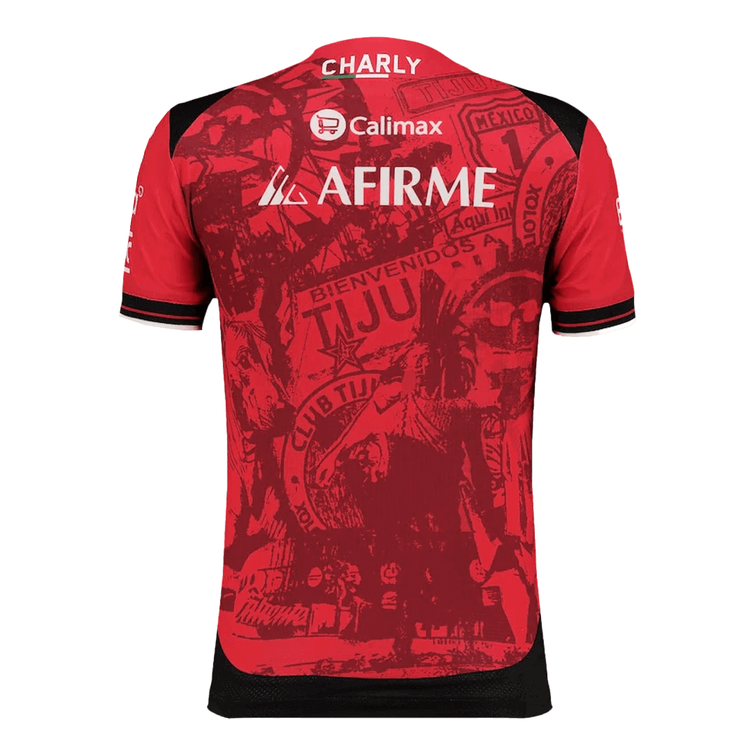 Club Tijuana Home Soccer Jersey 2025/26