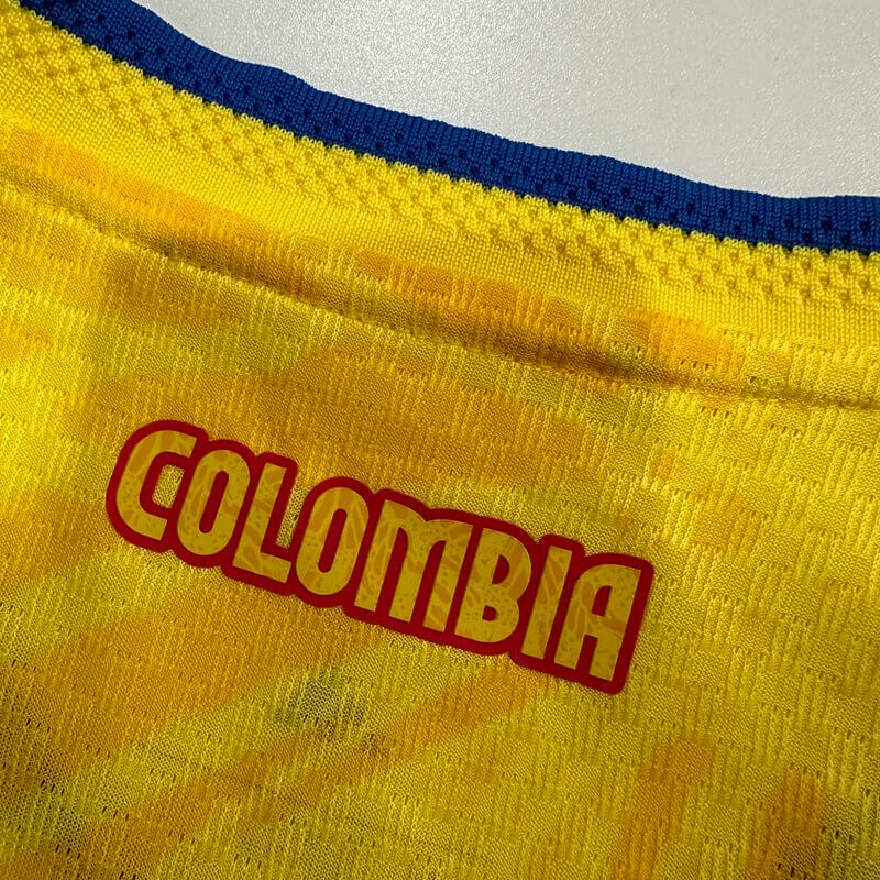 Colombia Player Version Home Soccer Jersey 2026 World Cup