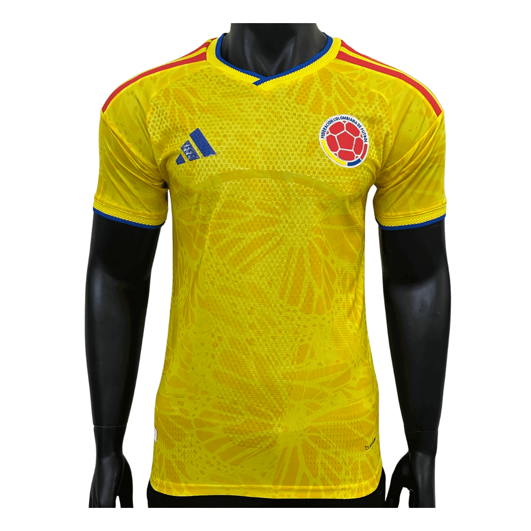 Colombia Player Version Home Soccer Jersey 2026 World Cup