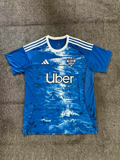 Como 1907 Home Soccer Jersey 2025/26