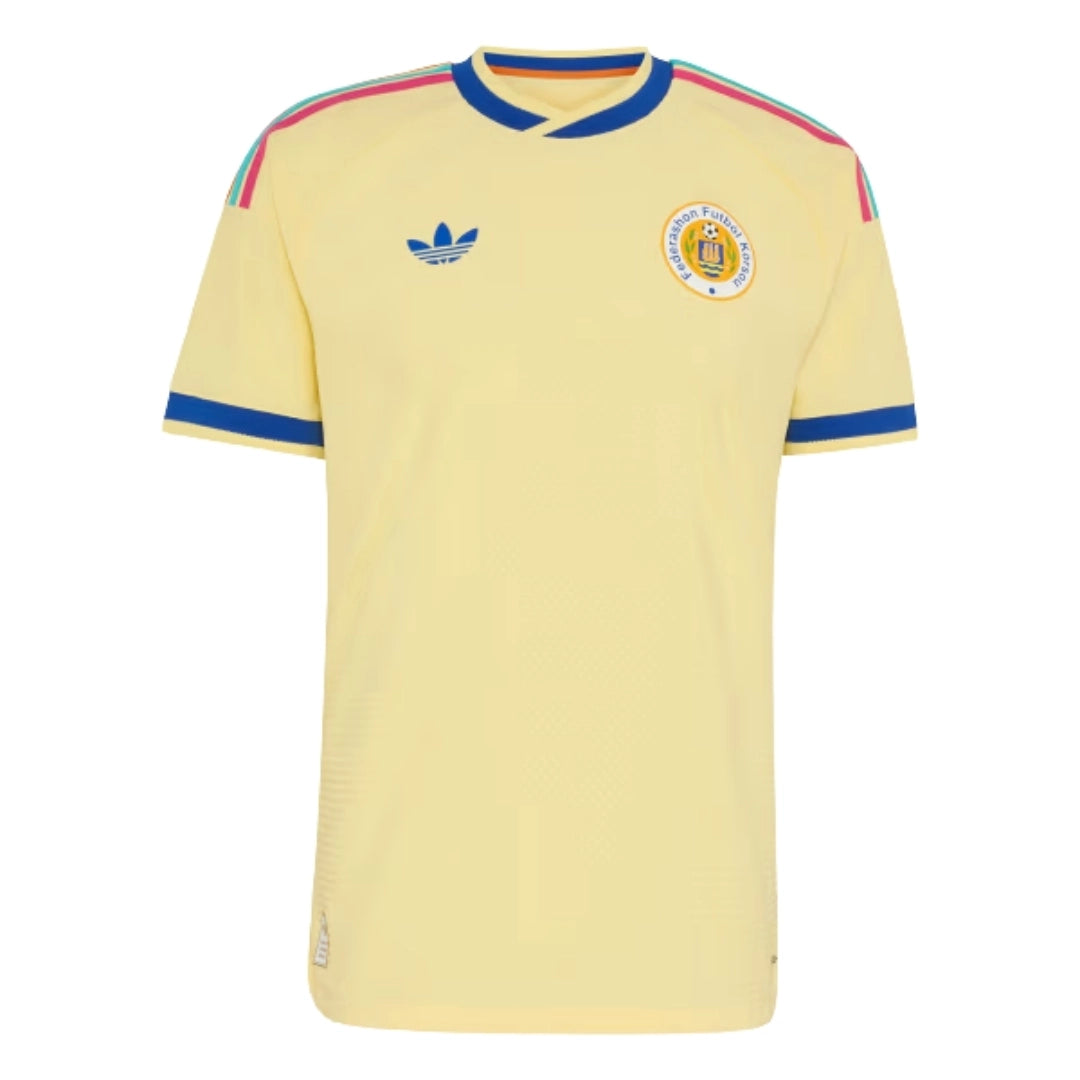 Camiseta de fútbol de visitante de Curazao Mundial 2026