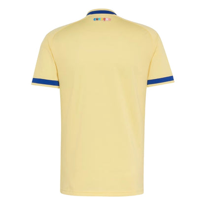 Camiseta de fútbol de visitante de Curazao Mundial 2026