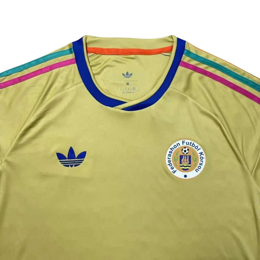 Camiseta de fútbol de visitante de Curazao Mundial 2026