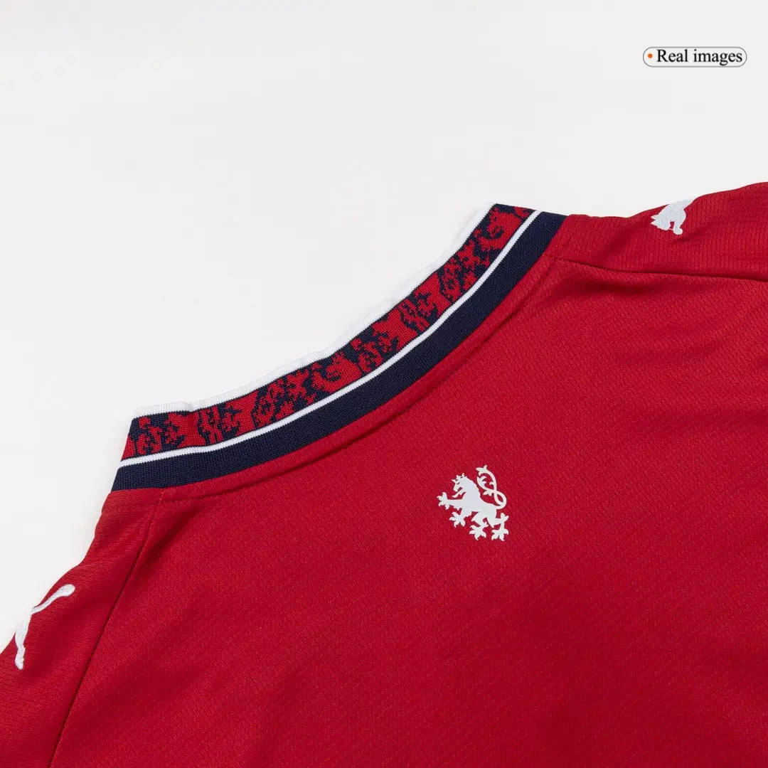Camiseta de fútbol de la selección checa de fútbol local para la Copa Mundial 2026