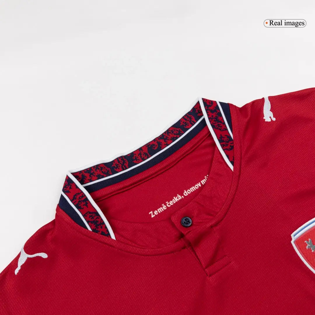 Camiseta de fútbol de la selección checa de fútbol local para la Copa Mundial 2026