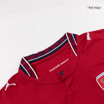 Camiseta de fútbol de la selección checa de fútbol local para la Copa Mundial 2026