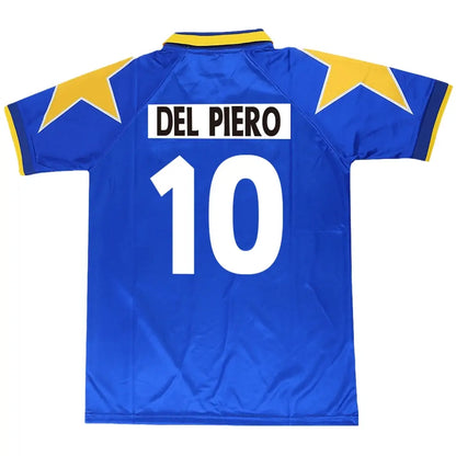 DEL PIERO #10 Retro Juventus 1995/96 Away Soccer Jersey