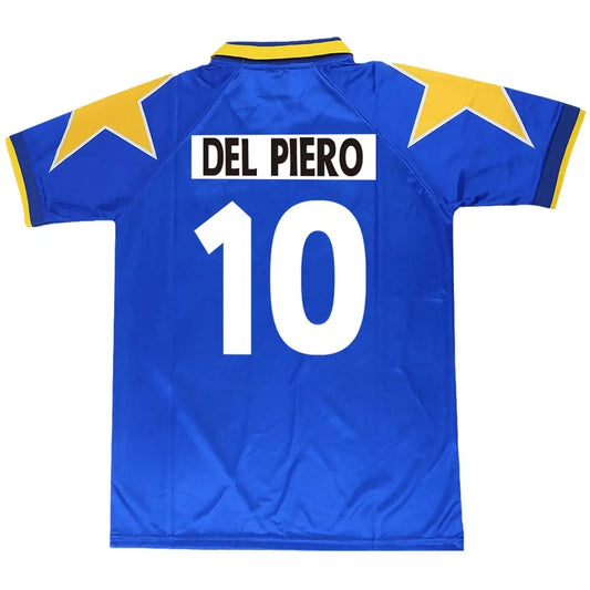 DEL PIERO #10 Retro Juventus 1995/96 Away Soccer Jersey