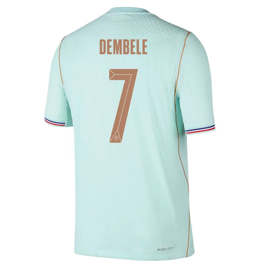 DEMBELE #7 Francia Versión Jugador Camiseta de Fútbol Visitante Copa Mundial 2026