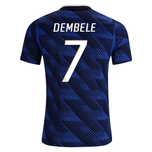 DEMBELE #7 Camiseta de Fútbol de Francia Local Copa Mundial 2026