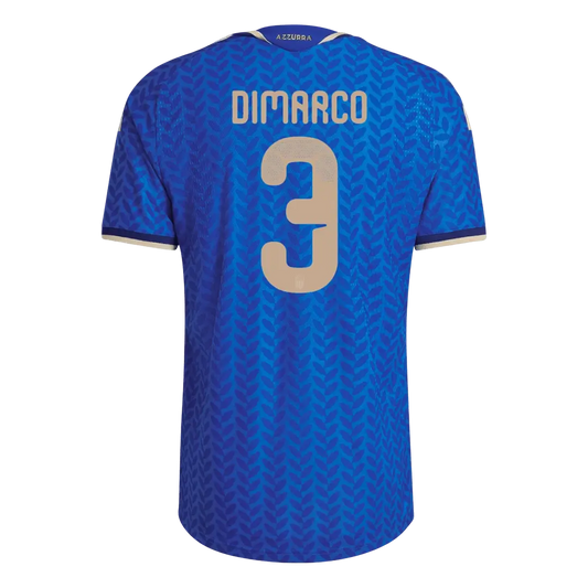 DIMARCO #3 Italy Player Version Home Soccer Jersey 2026 World Cup