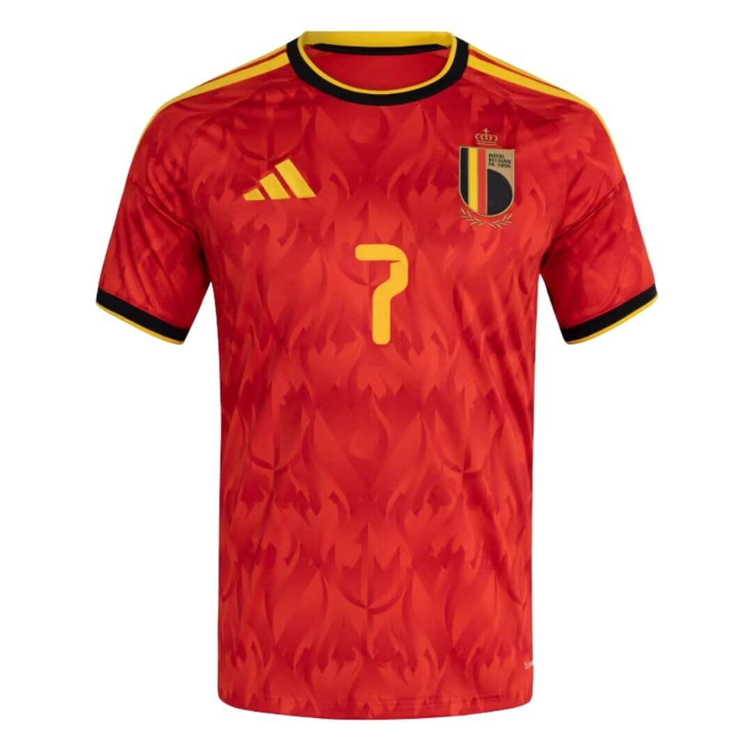 Maillot domicile de la Belgique, De Bruyne n°7, Coupe du Monde 2026