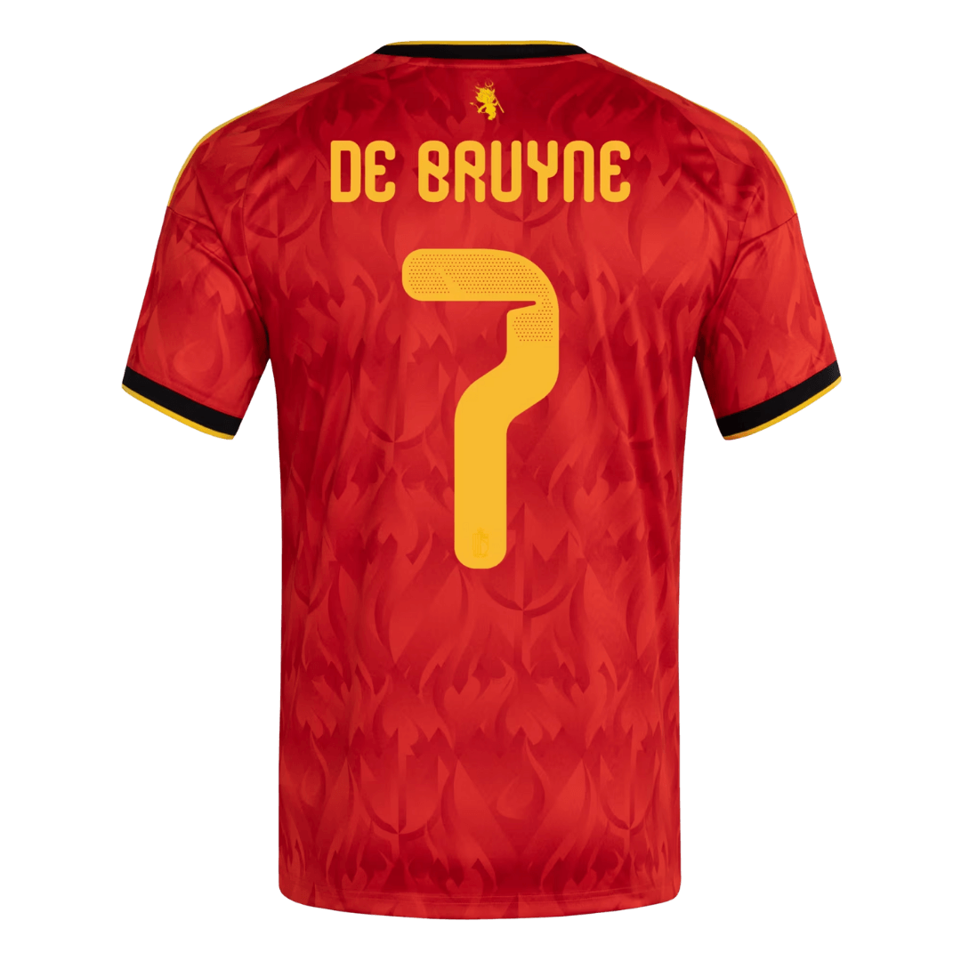 Maillot domicile de la Belgique, De Bruyne n°7, Coupe du Monde 2026