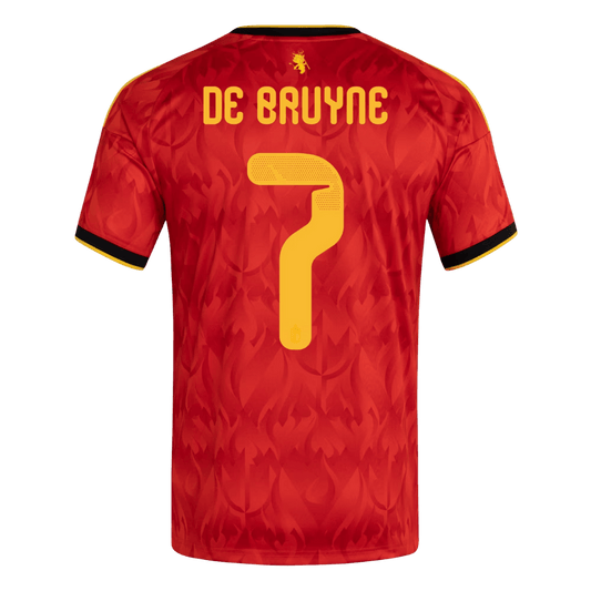 Maillot domicile de la Belgique, De Bruyne n°7, Coupe du Monde 2026