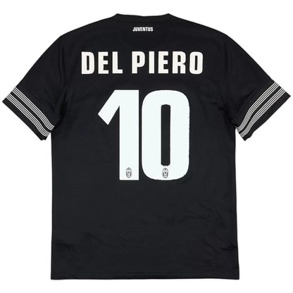 Del Piero #10 Retro Juventus Away Soccer Jersey 2012/13