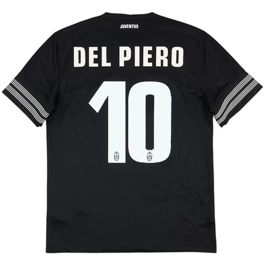 Del Piero #10 Retro Juventus Away Soccer Jersey 2012/13