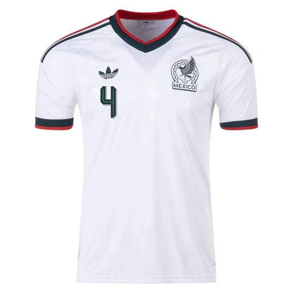 E.ÁLVAREZ #4 Camiseta de Fútbol Visitante de México Mundial 2026